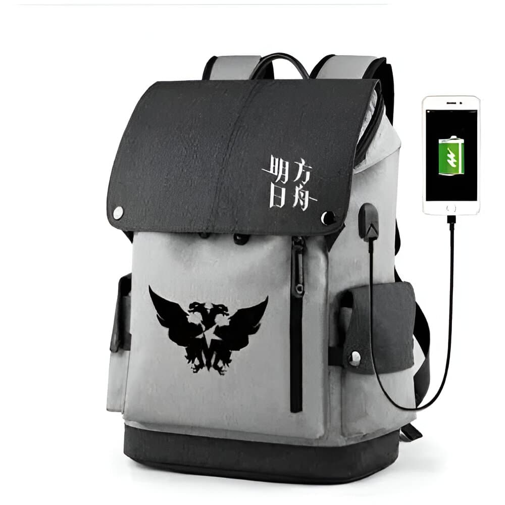 Anime Arknights Ursus USB Port Backpack