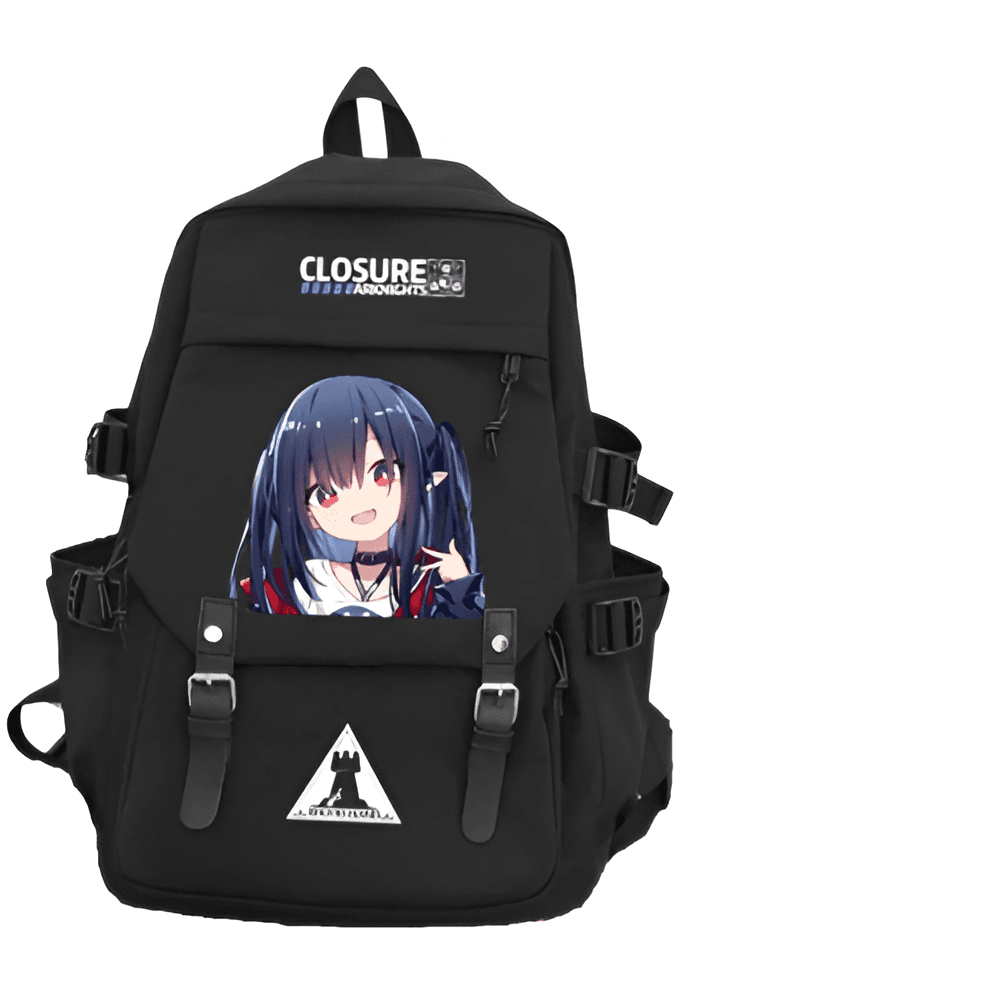 Anime Arknights Closure Printed Backpack