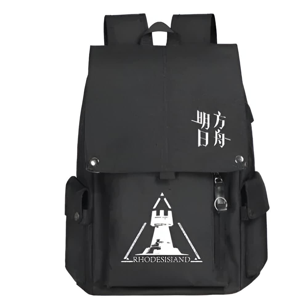 Anime Arknights Rhodes Island School Backpack