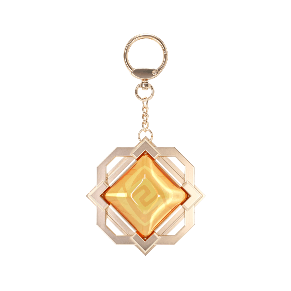 Anime Genshin Impact Geo Keychain