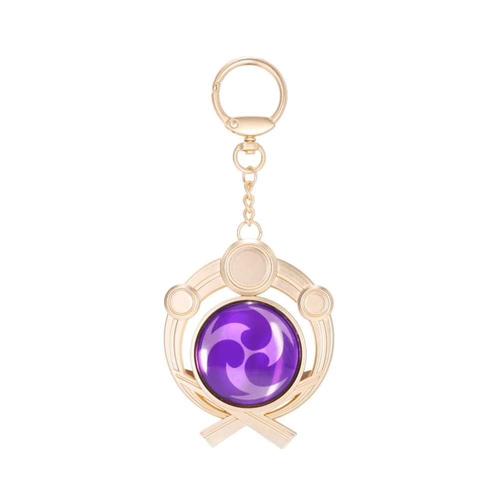 Anime Genshin Impact Electro Keychain