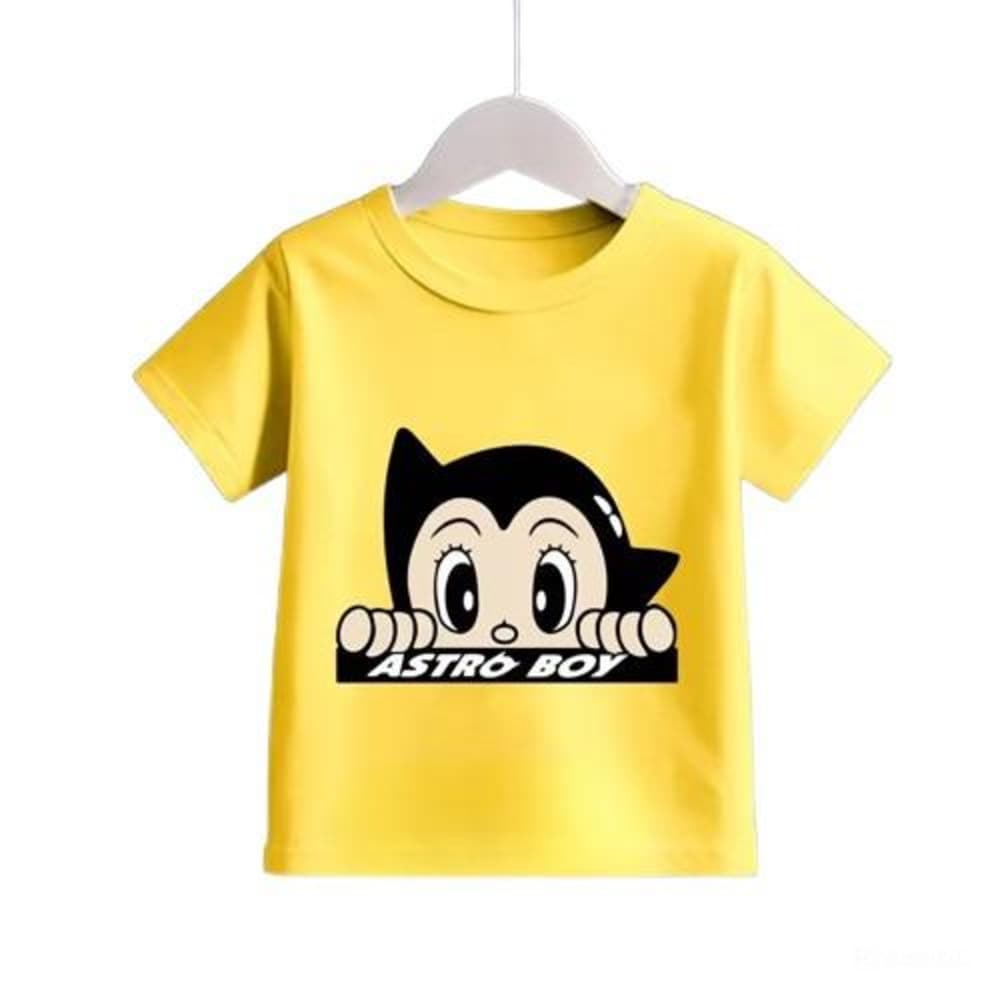 Astro Boy Anime Printed Short Sleeve Trendy T-Shirt — detail 2