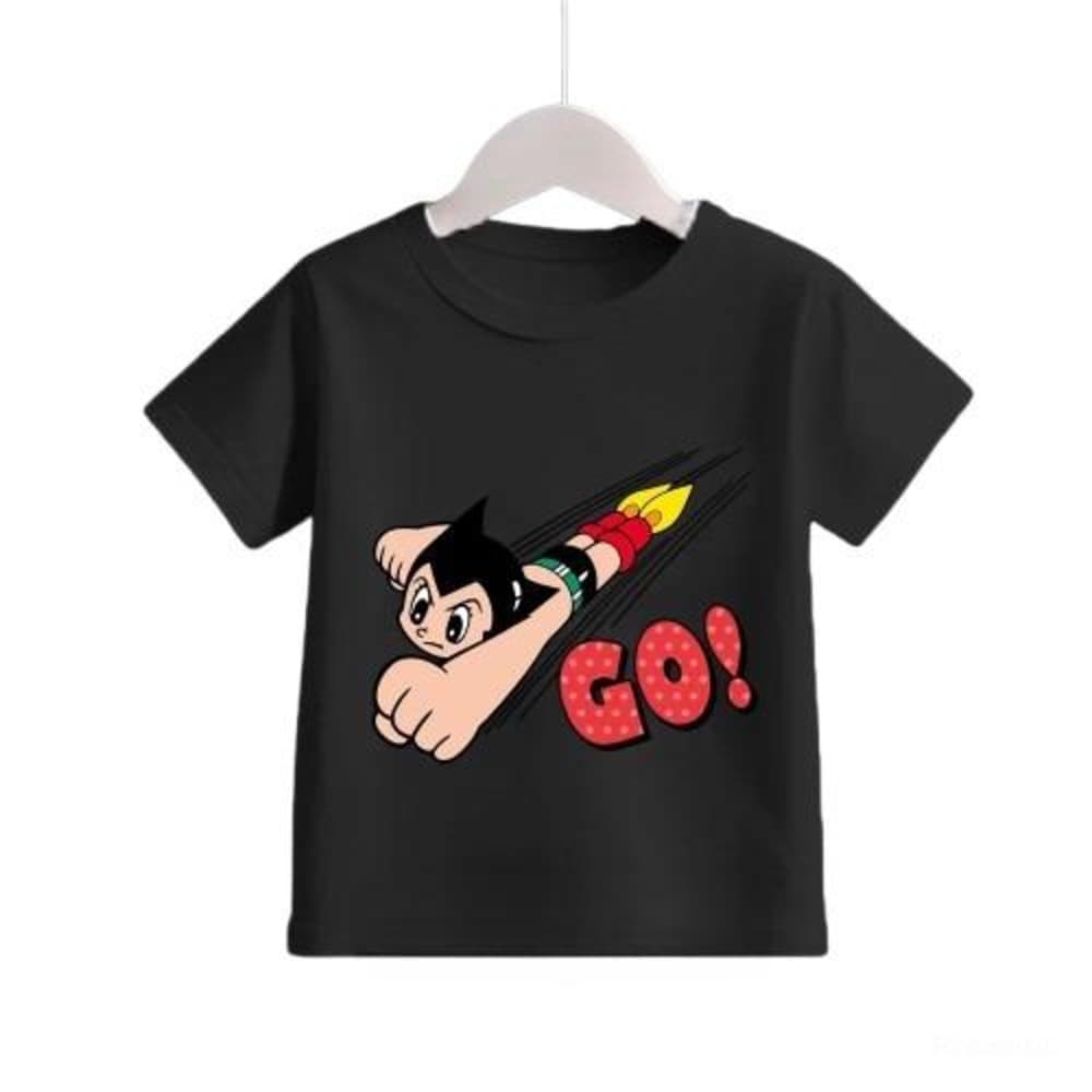 Anime Astro Boy Printed Short Sleeve T-Shirt