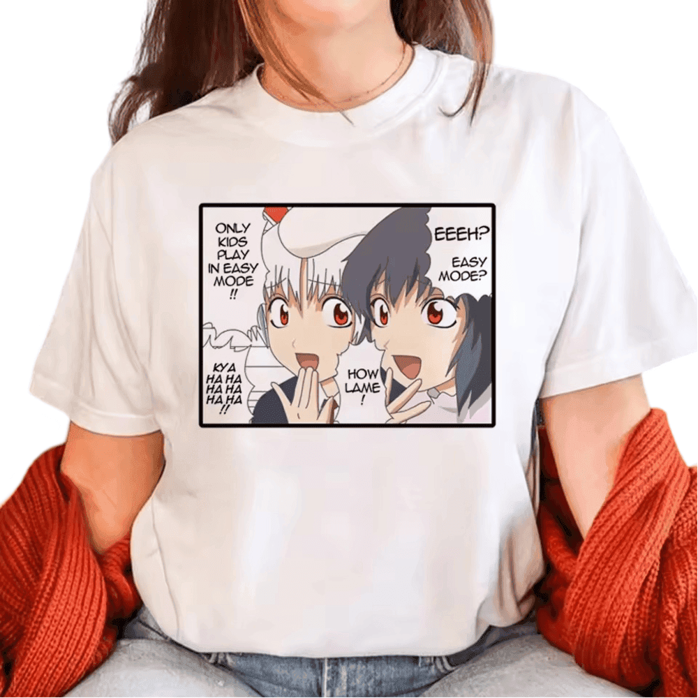 Anime Touhou Project Character Print T-Shirt
