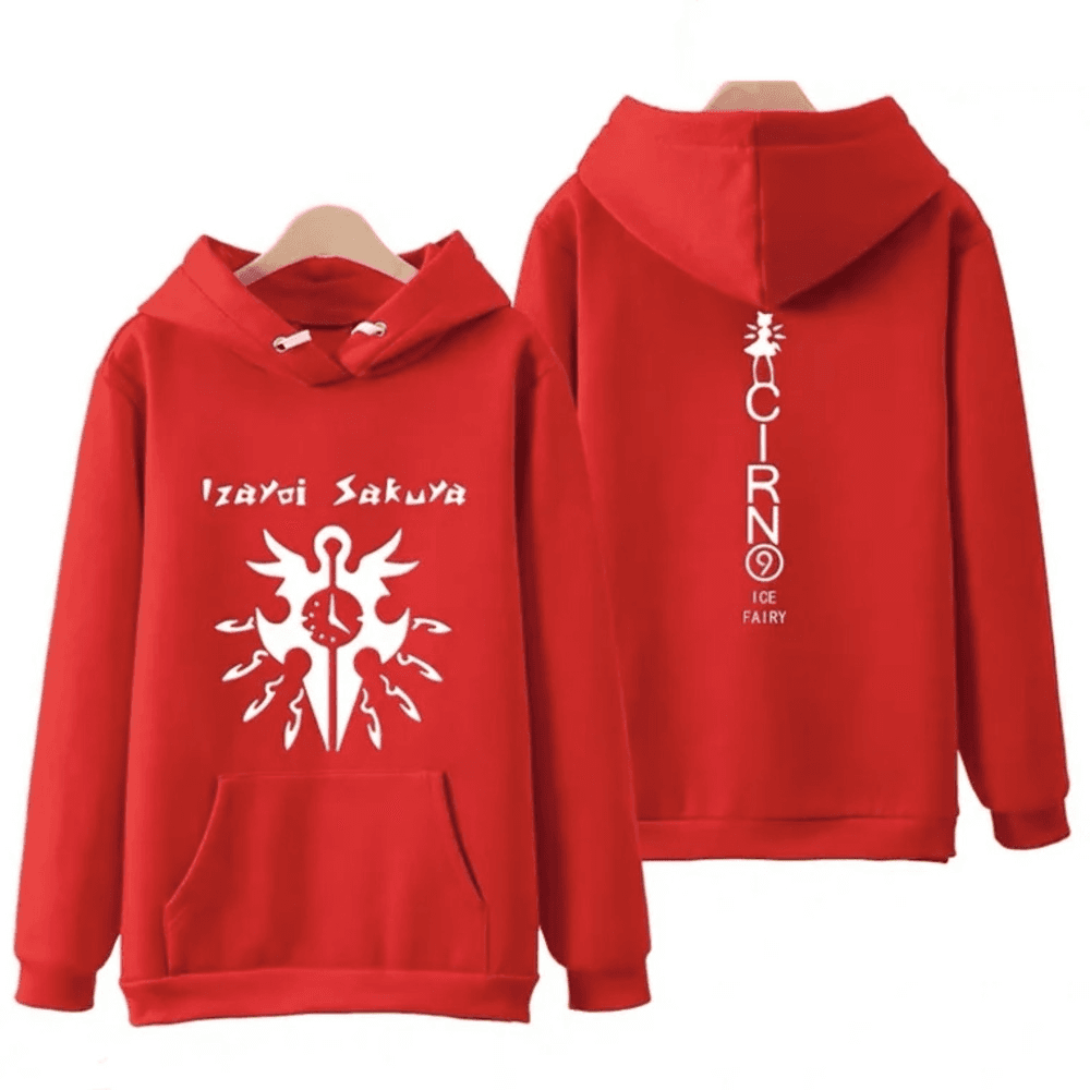 Anime Touhou Project Izayoi Sakuya Cirno Hoodie — detail 2