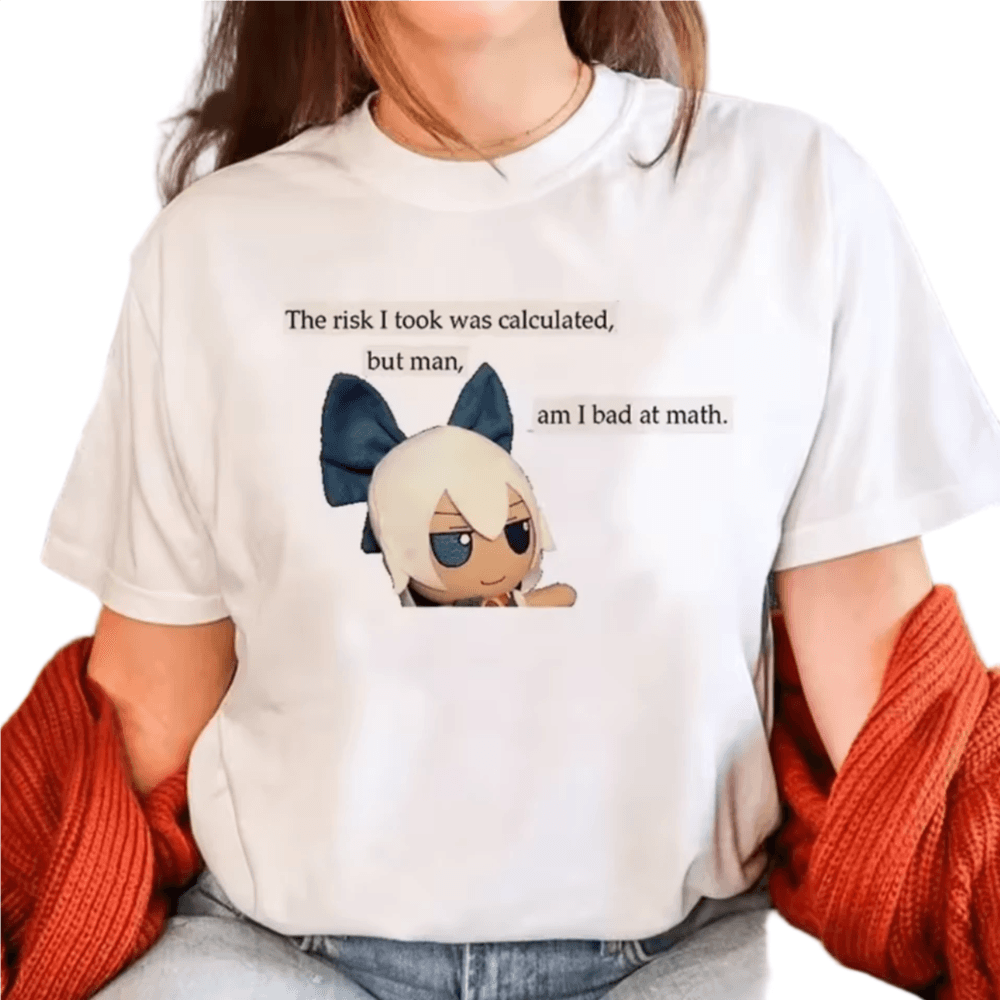Anime Touhou Project Cirno Summer T-Shirt