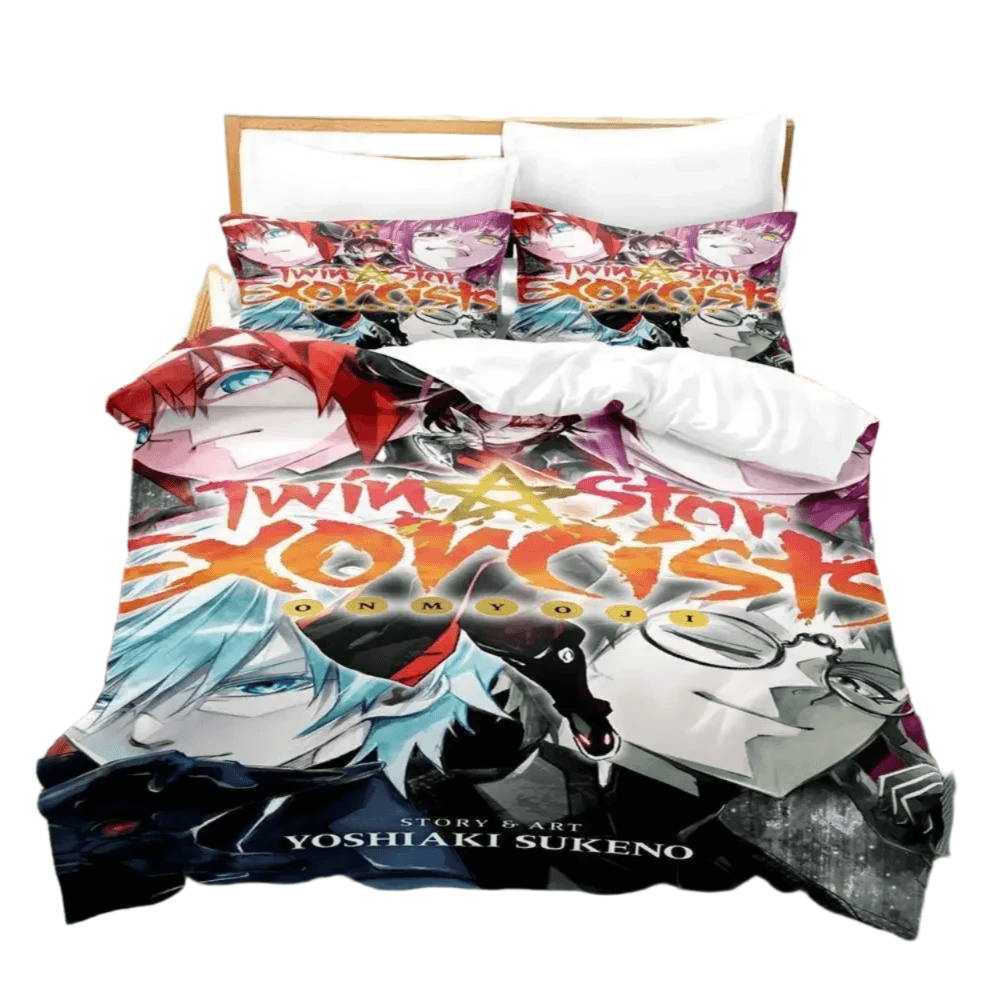 Twin Star Exorcists Character 3D Printed Anime Bedding Set