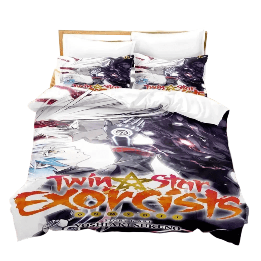 Twin Star Exorcists Rokuro And Benio 3D Printed Anime Bedding Set