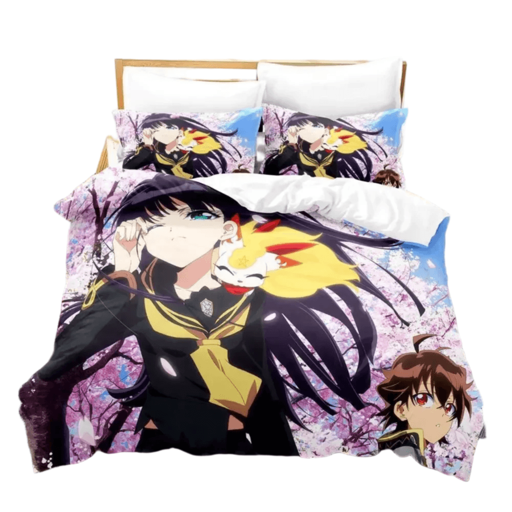 Anime Twin Star Exorcists Benio Adashino 3D Printed Bedding Set