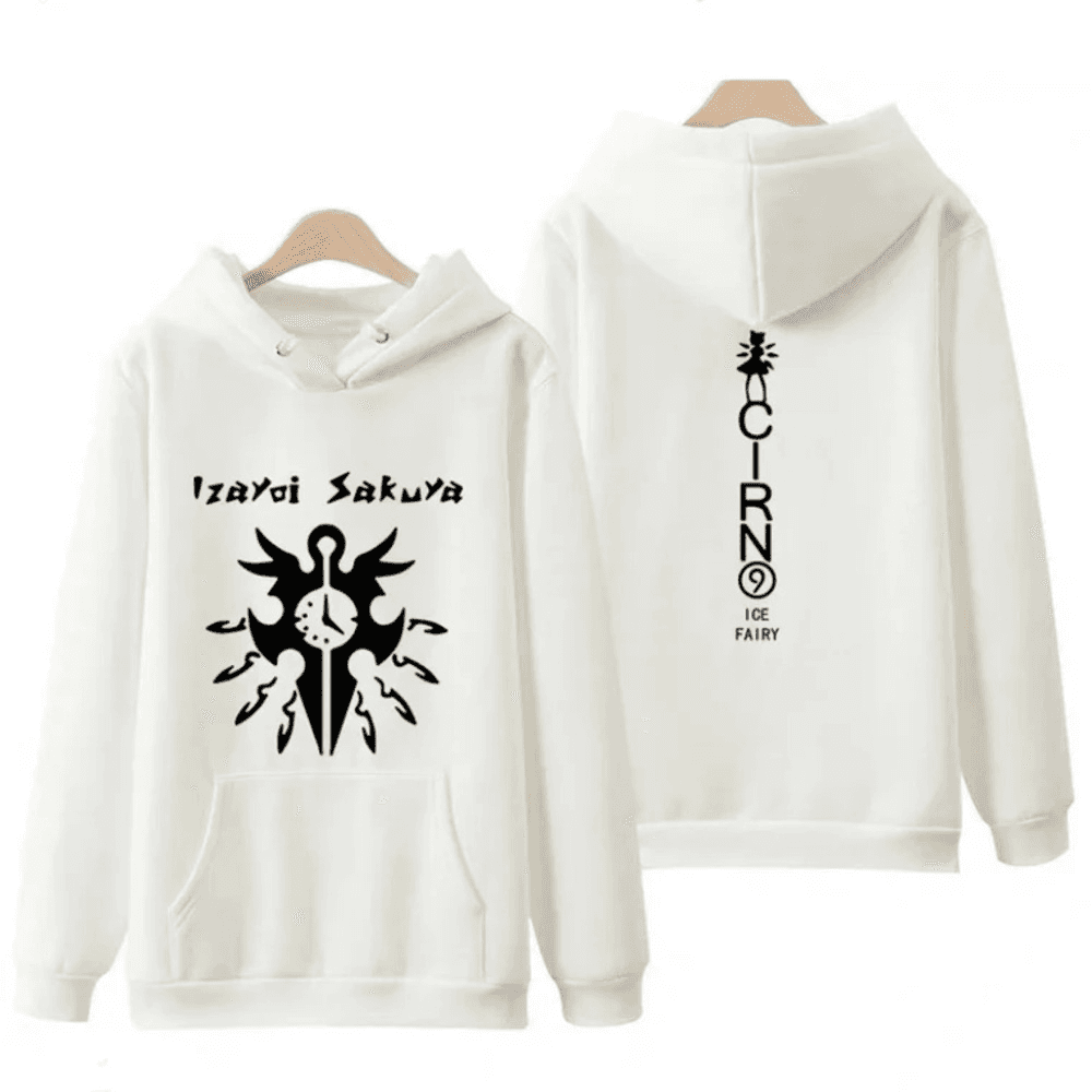 Anime Touhou Project Izayoi Sakuya Cirno Hoodie — detail 1