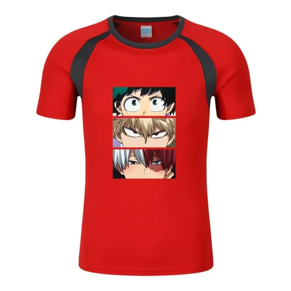 My Hero Academia Anime Character Short Sleeve T-Shirt