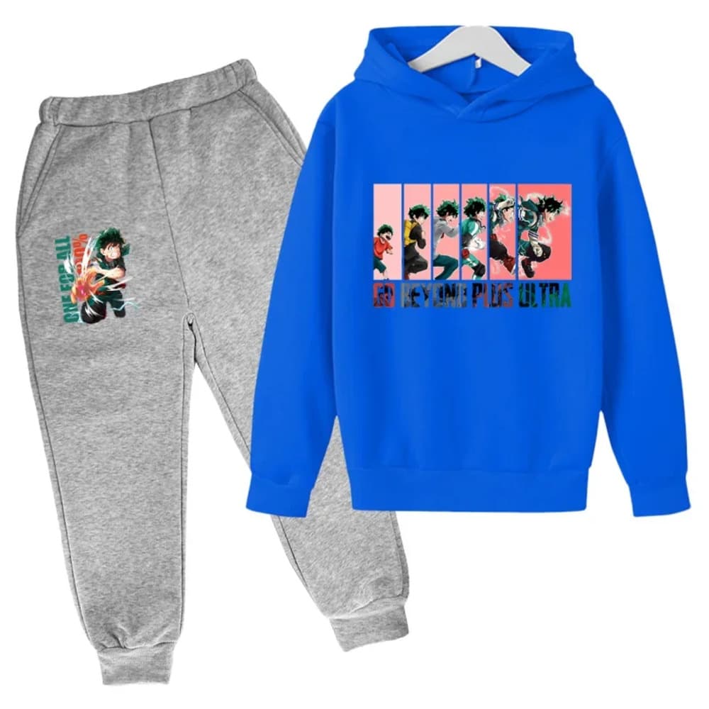 My Hero Academia Anime Izuku Go Beyond Plus Ultra Printed  Hoodie With Pant — detail 1