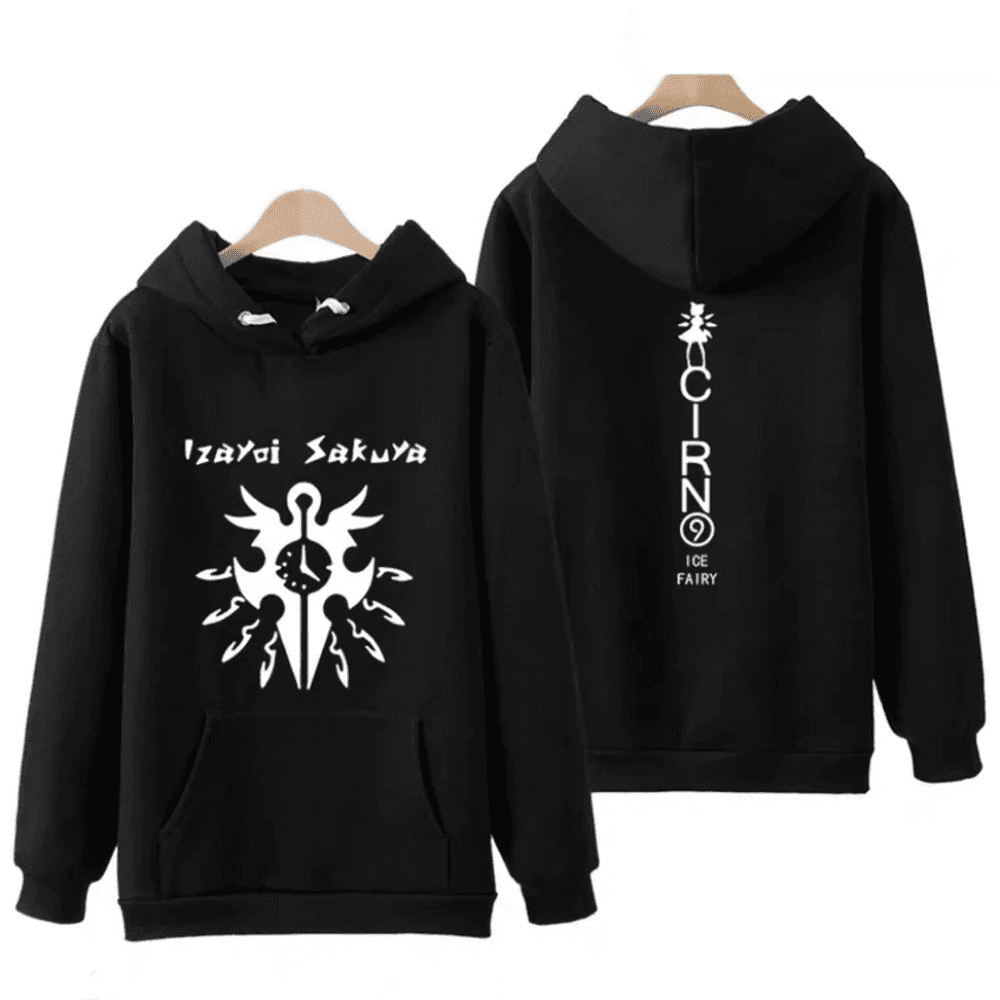 Anime Touhou Project Izayoi Sakuya Cirno Hoodie