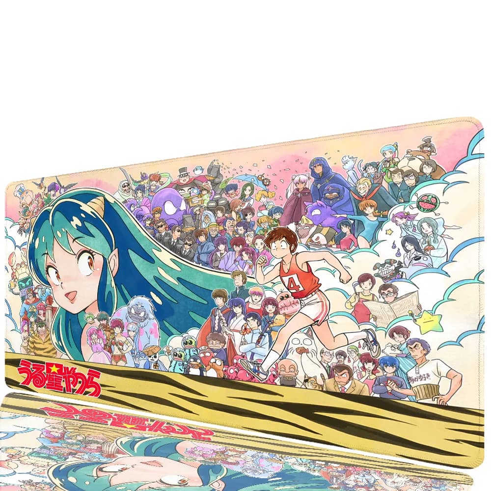 Anime Urusei Yatsura Characters Printed Mouse Pad