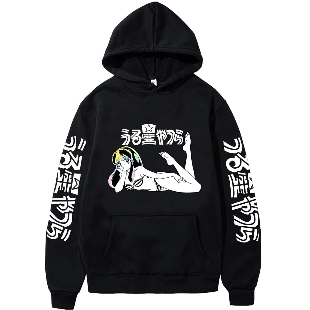 Urusei Yatsura Lum Anime Printed Hoodie