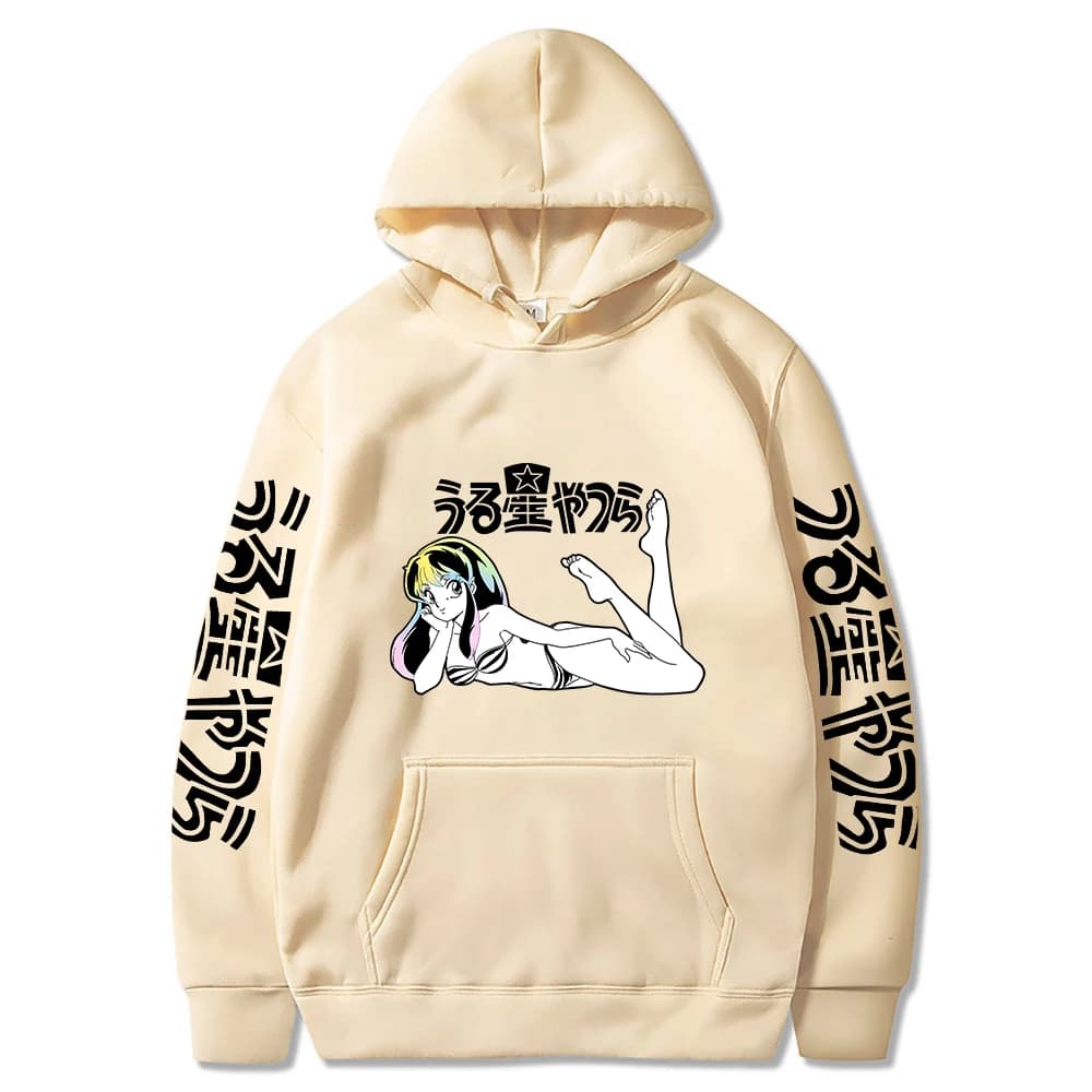 Urusei Yatsura Lum Anime Printed Hoodie — detail 2