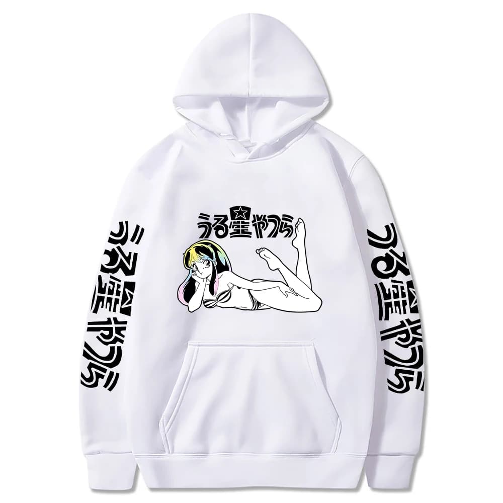 Urusei Yatsura Lum Anime Printed Hoodie — detail 1
