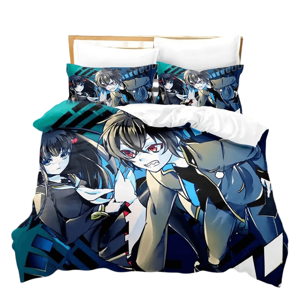 Anime Twin Star Exorcists Benio And Rokuro 3D Print Bedding Set