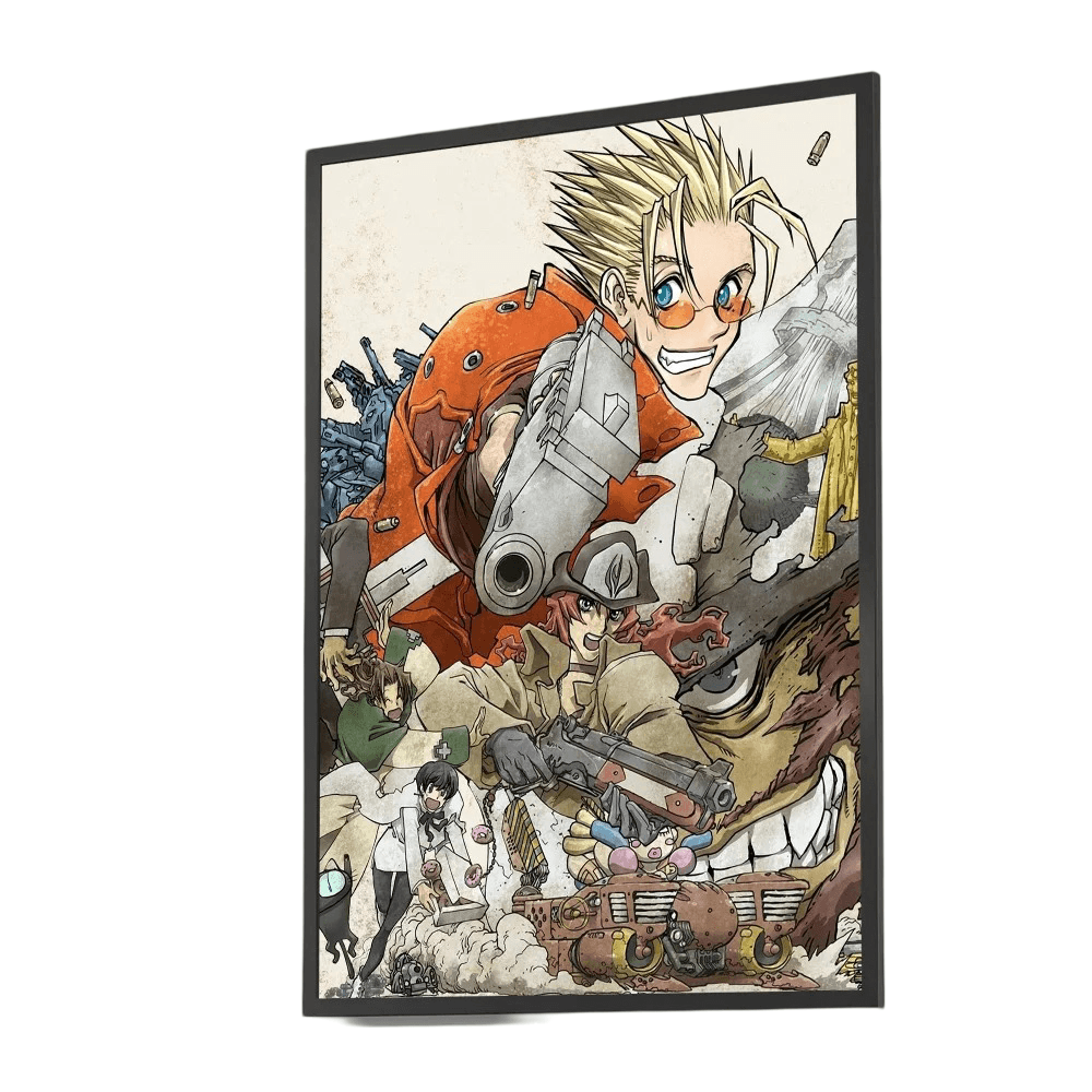 Anime Trigun Vash The Stampede Print Wall Poster