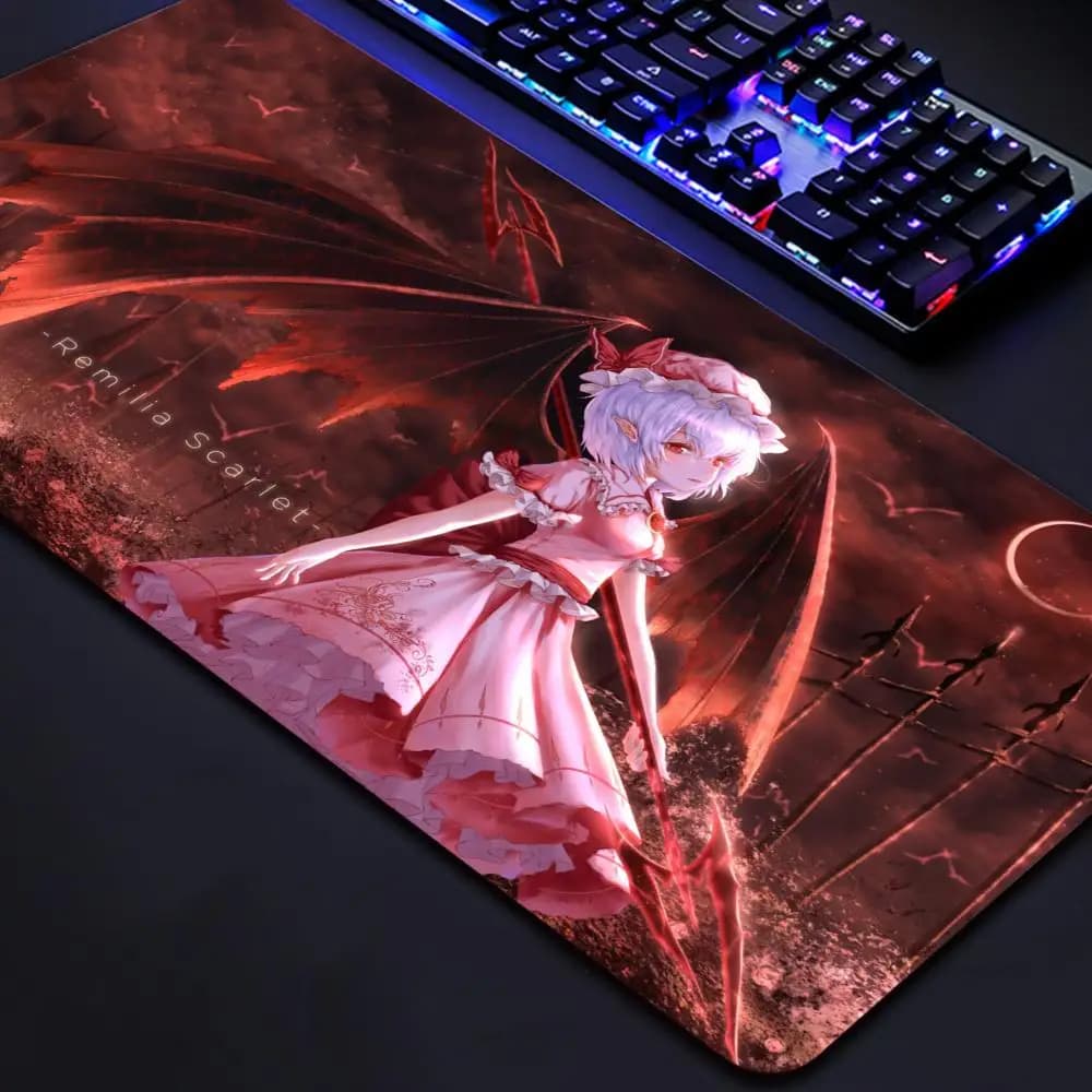 Touhou Anime Remilia Scarlet Print Mouse Pad