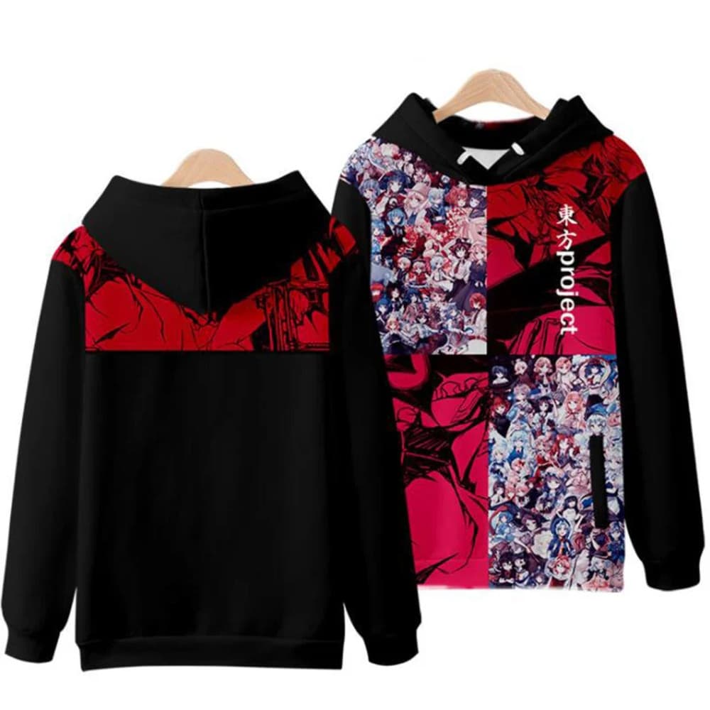 Anime Touhou Project All Characters Hoodie