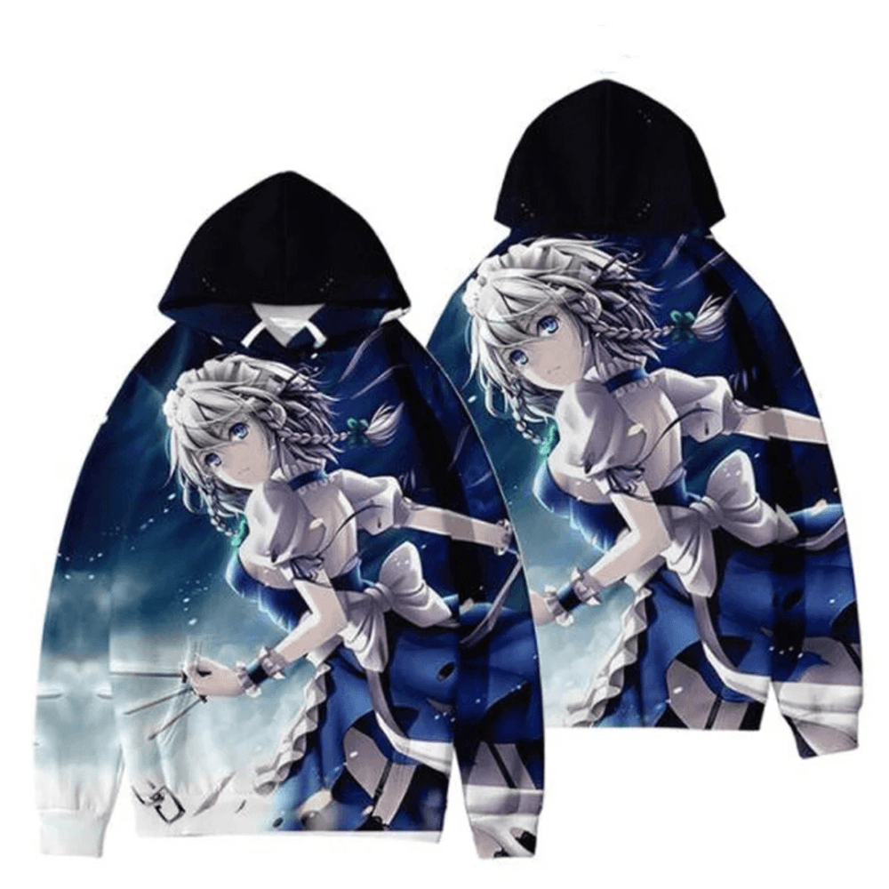 Touhou Project Anime Sakuya Izayoi Hoodie