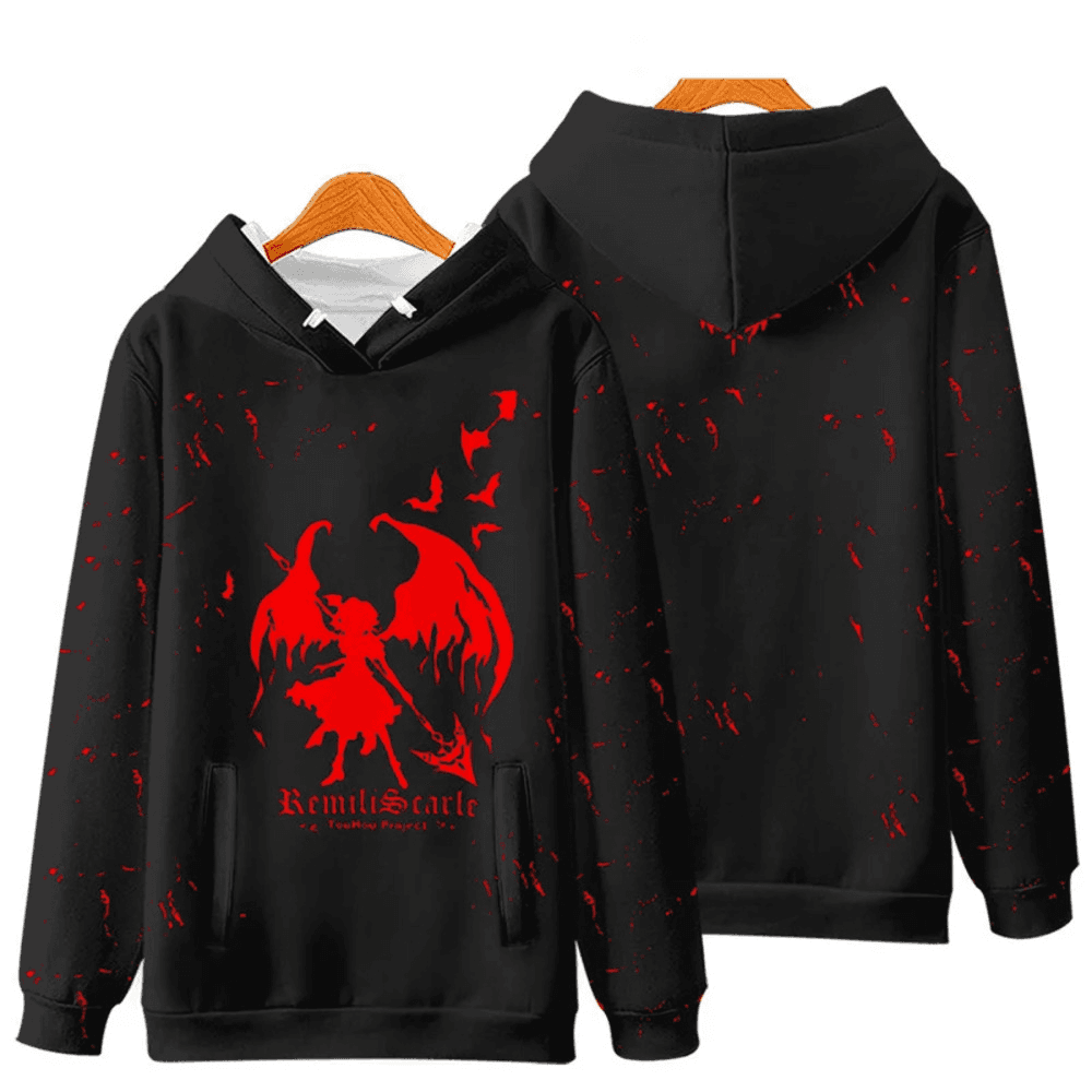 Touhou Project Remilia Scarlet Anime Hoodie