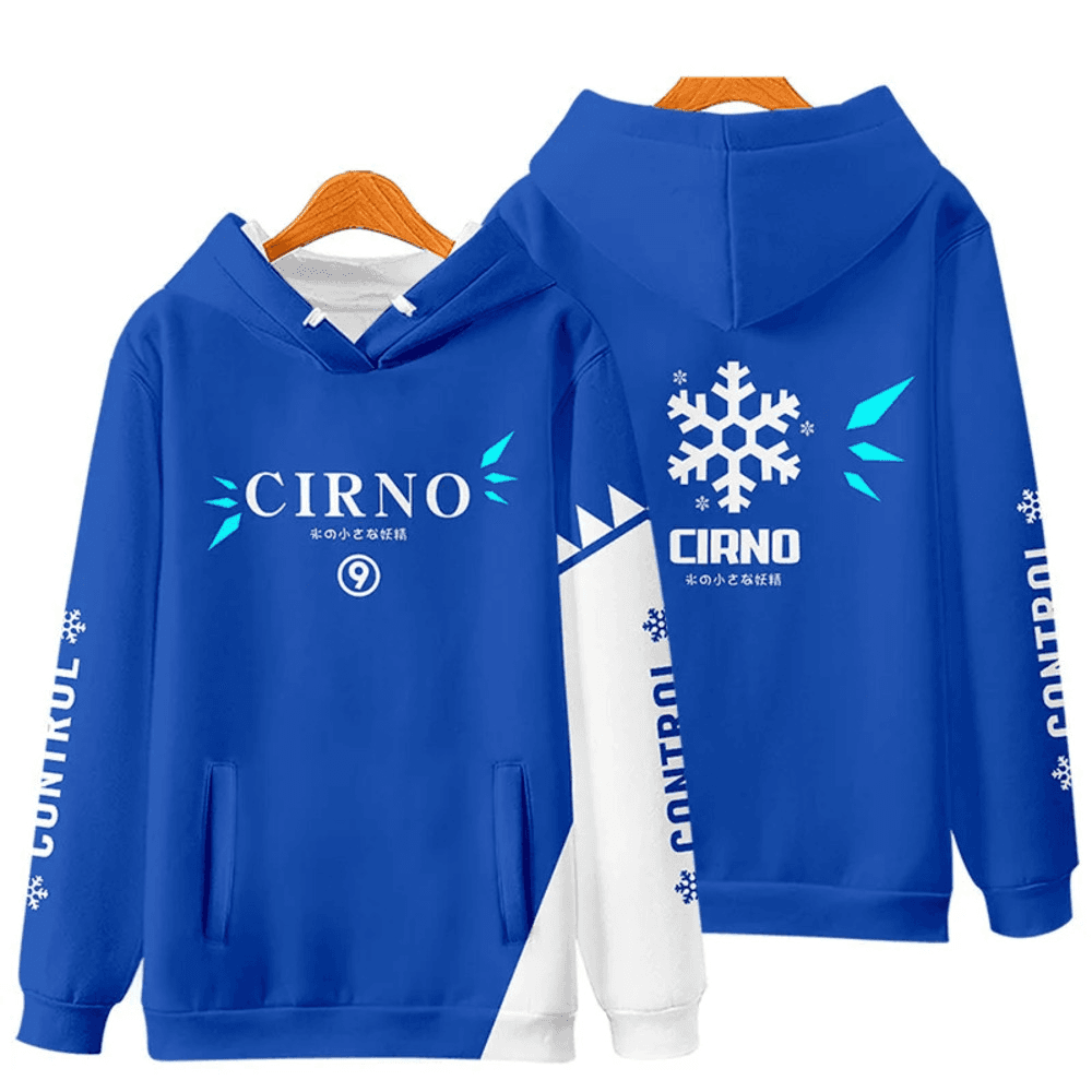 Touhou Project Anime Cirno Hoodie
