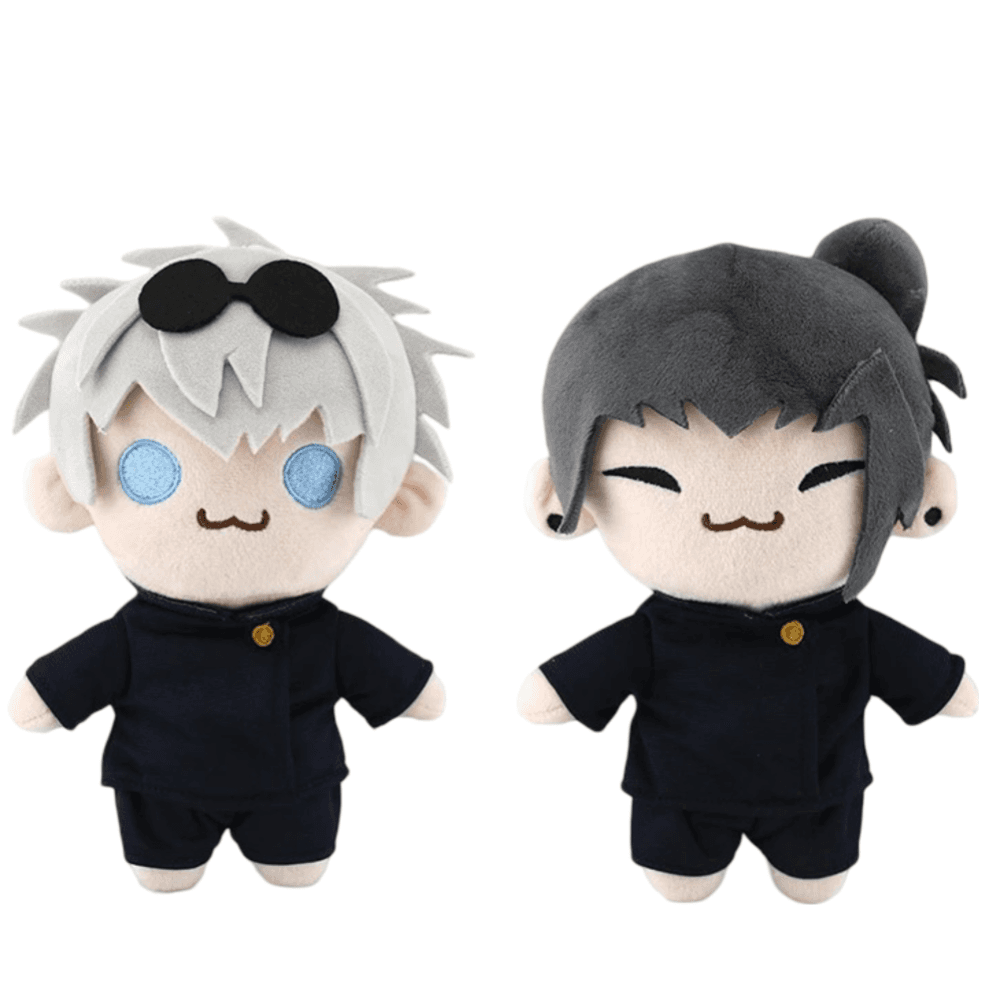 2Pcs Anime Jujutsu Kaisen Satoru Gojo And Suguru Geto Plush Toy