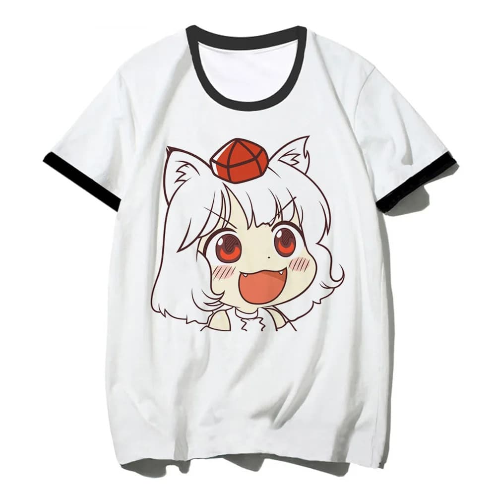 Anime Touhou Project Momiji Inubashiri Short Sleeve T-Shirt