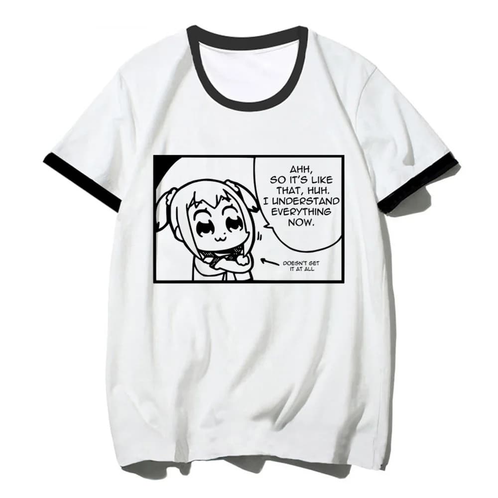 Anime Pop Team Epic Popuko Short Sleeve T-Shirt