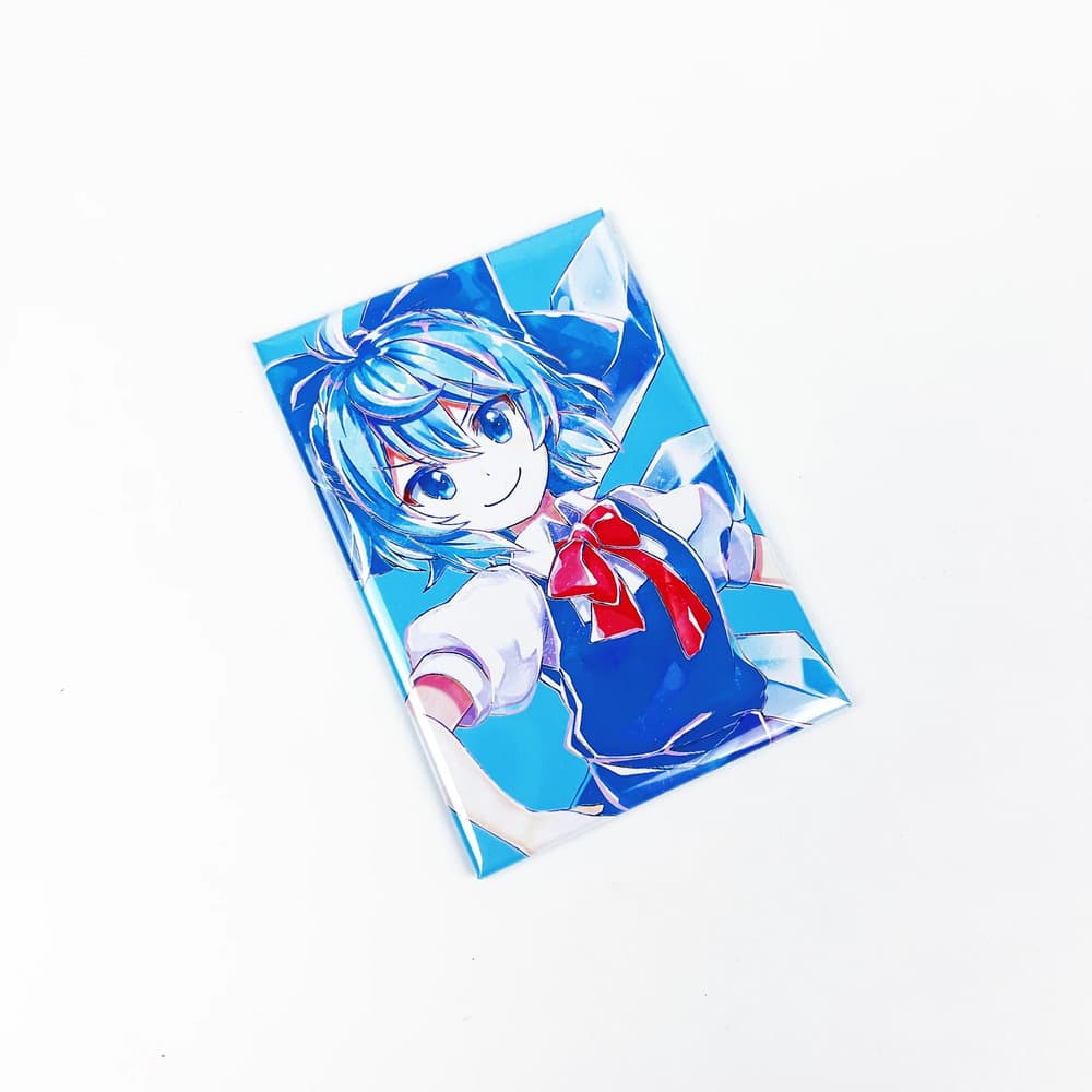 Anime Touhou Project Cirno Fridge Magnet