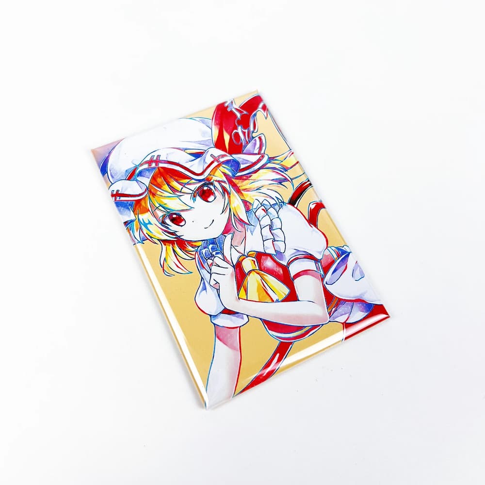Anime Touhou Project Flandre Scarlet Fridge Magnet