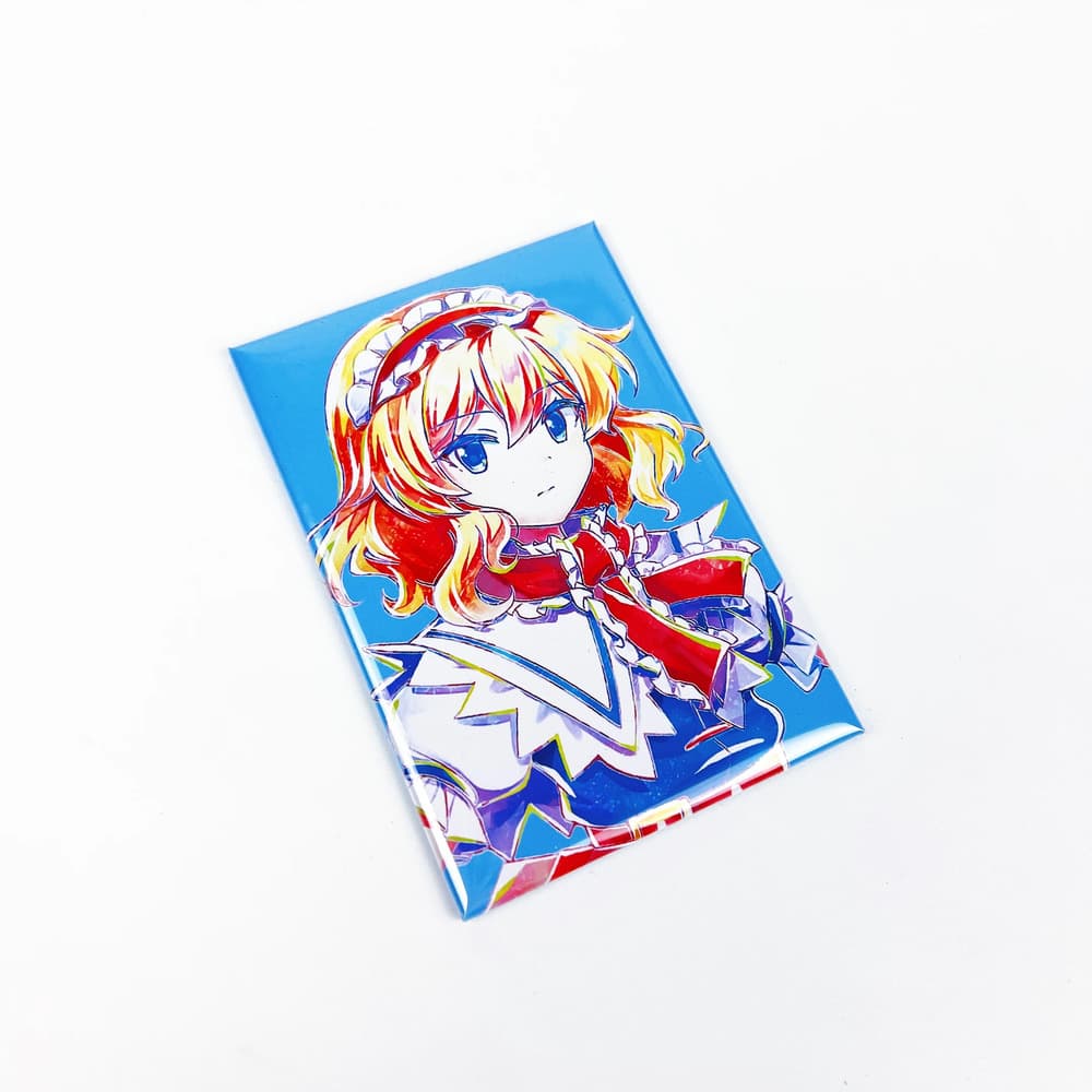 Anime Touhou Project Alice Margatroid Fridge Magnet