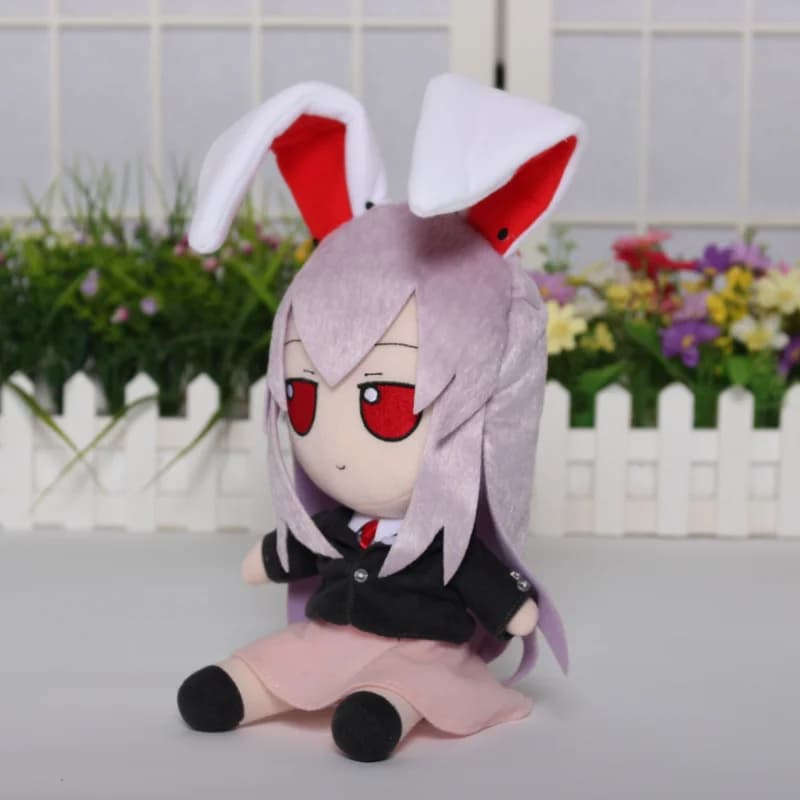 20cm Anime Touhou Project Reisen Udongein Inaba Soft Stuffed Plush Toy — detail 1