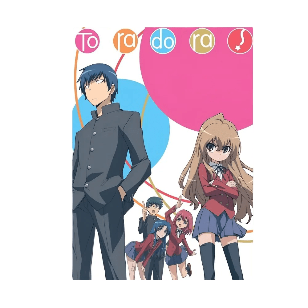 Toradora! Anime Character Poster