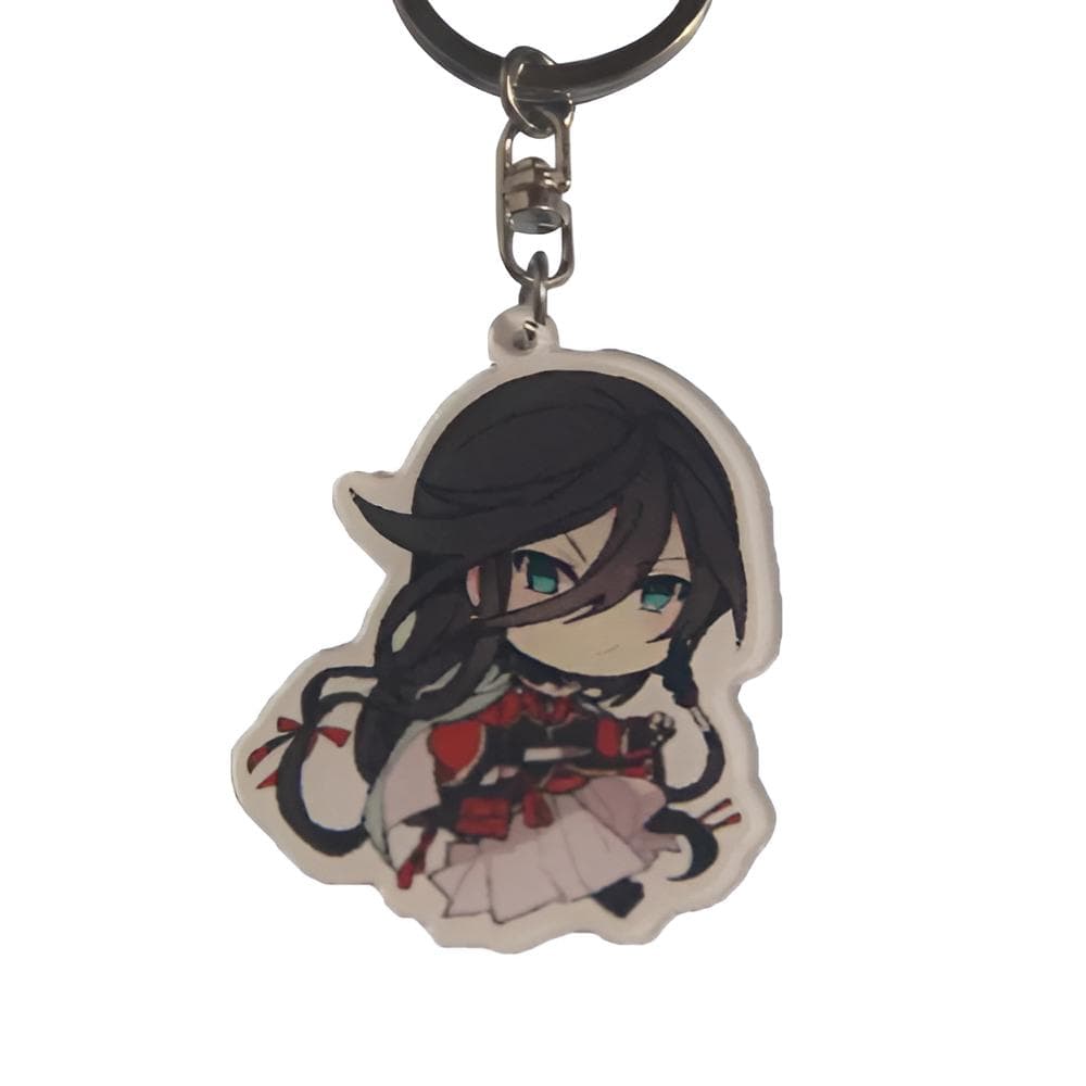 Anime Touken Ranbu Izuminokami Kanesada PVC Pendant Keychain