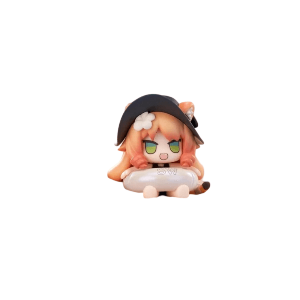 Anime Arknights Kroos Rhodes Island Beach Party Figure Toy