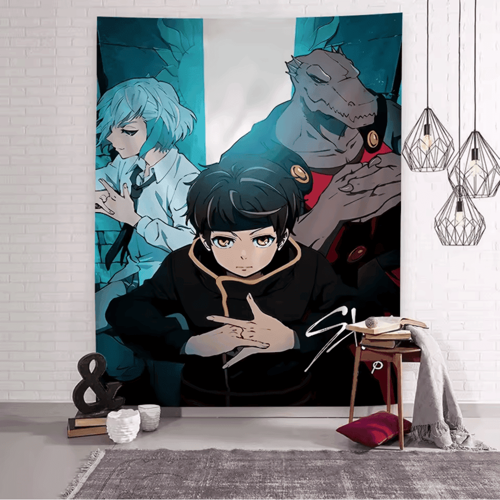 Anime Tower Of God Wall Hanging Tapestries
