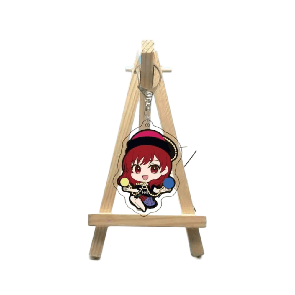 Anime Touhou Project Hecatia Lapislazuli Keychain Pendant