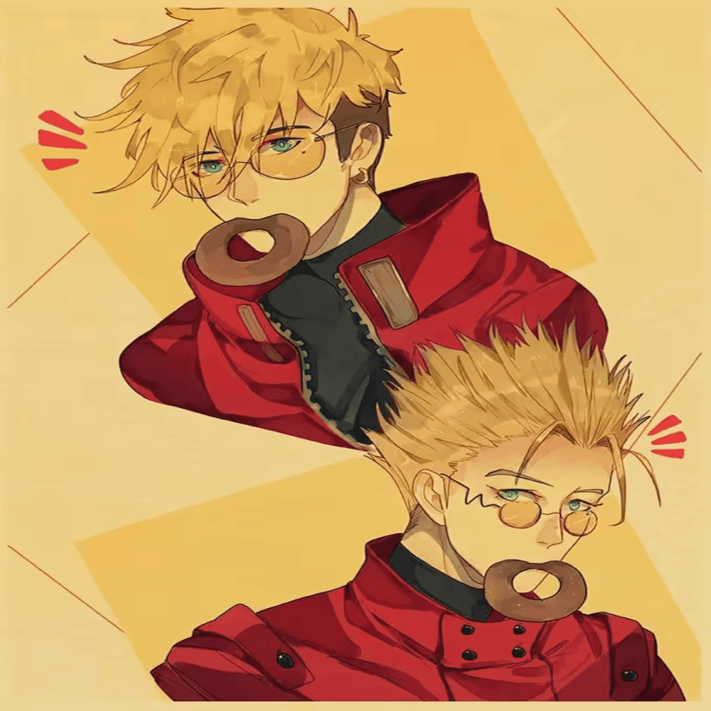Anime Vash The Stampede Wall Art Poster