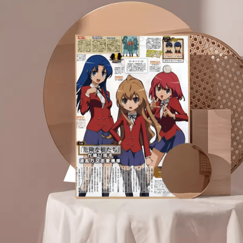 Anime Toradora Print Sticky Poster