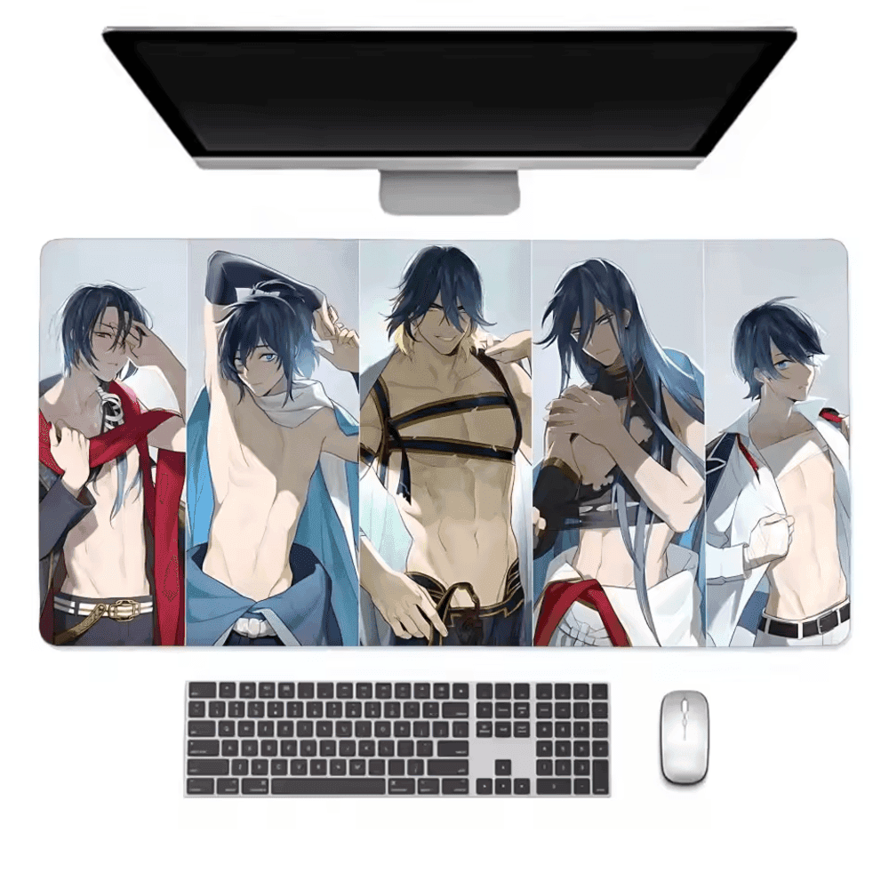 Anime Touken Ranbu Characters Mouse Pad