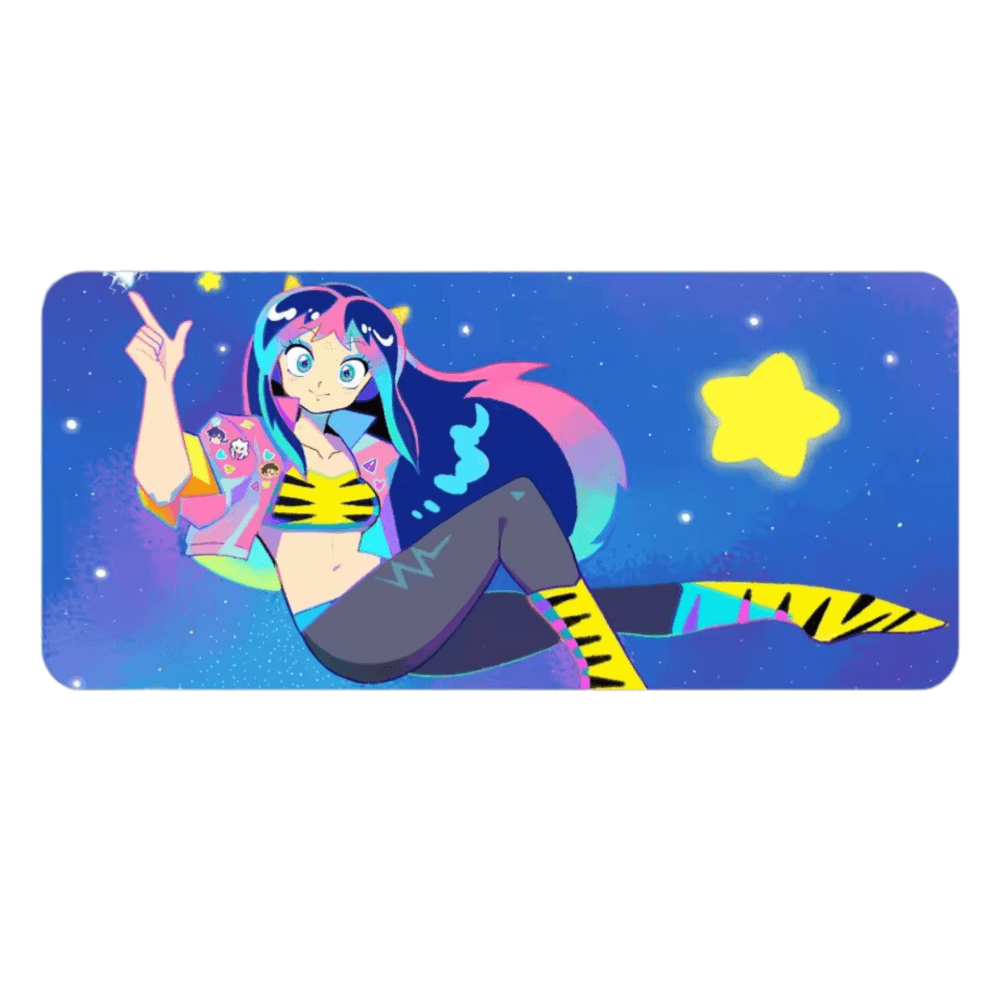 Urusei Yatsura Anime Lum Print Mouse Pad