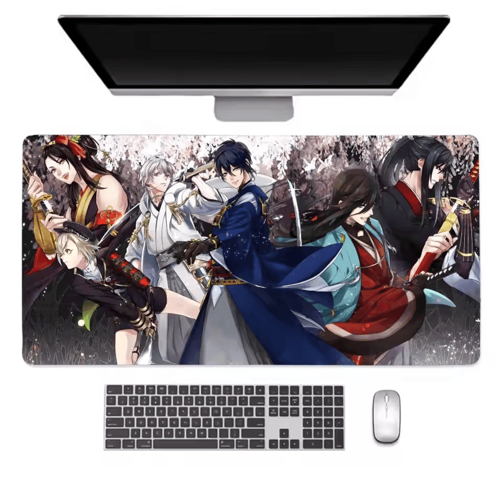 Touken Ranbu Anime Characters Print Desk Mat