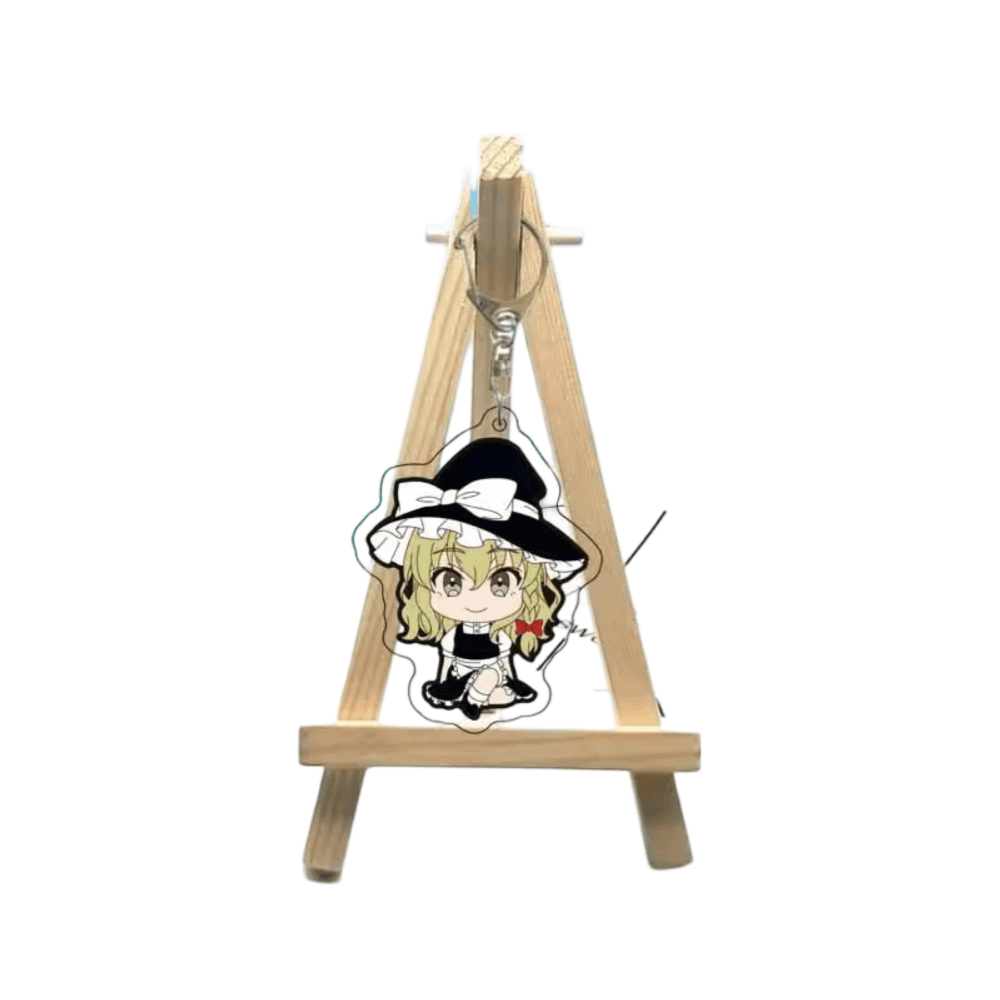 Anime Touhou Project Marisa Kirisame Keychain Pendant