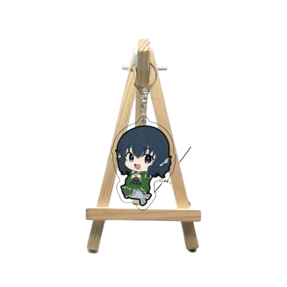 Anime Touhou Project Wakasagihime Keychain Pendant