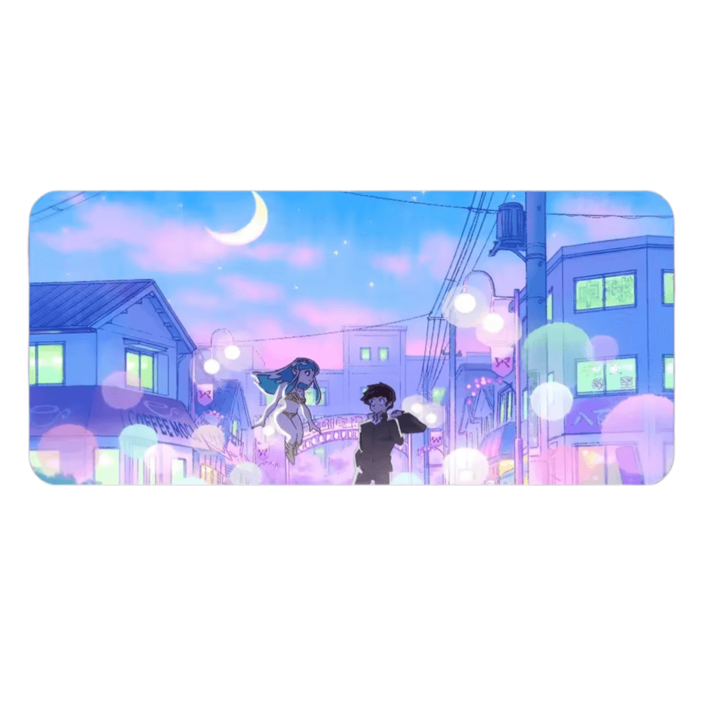 Anime Urusei Yatsura Ataru Moroboshi And Lum Mouse Pad