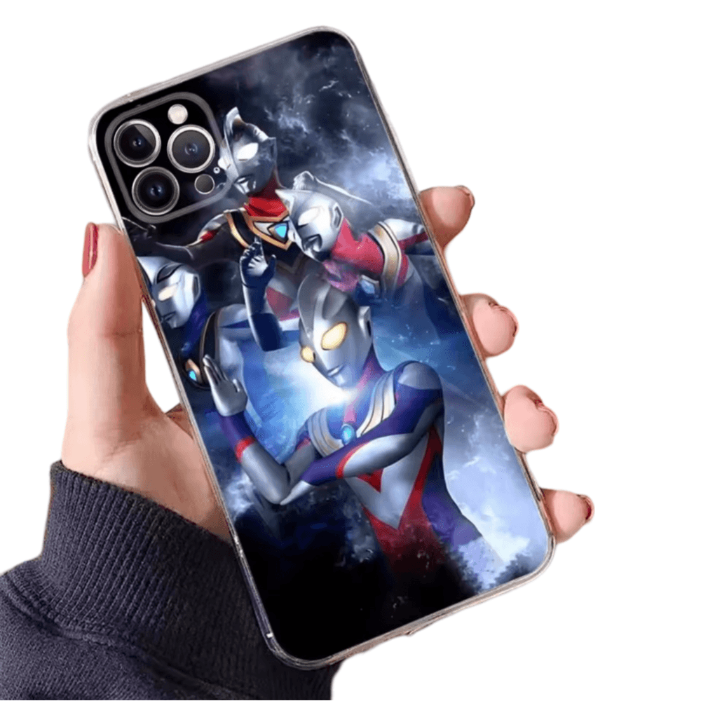 Anime Ultraman Tiga Phone Case For iPhone