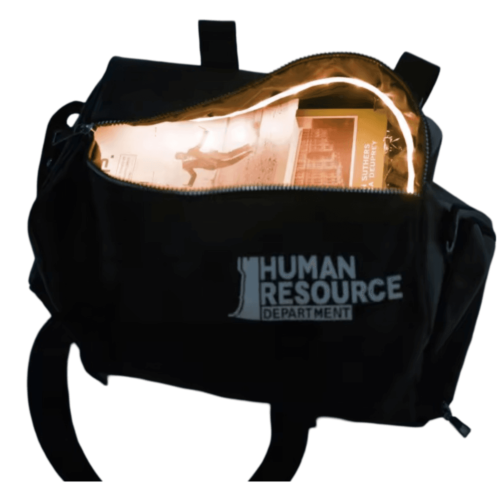 Anime Arknights Human Resource Department LED Travel Bag